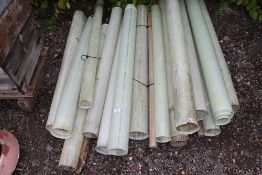 A quantity of tree protectors