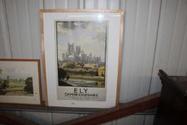 An Ely Railway poster