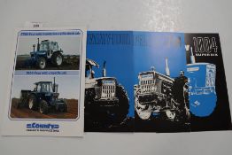 4x County tractor brochures.