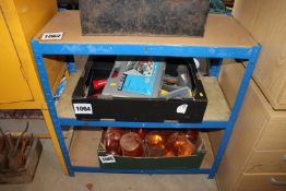 Three shelf rack. V