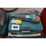 Makita 110v 4.5in angle grinder. V