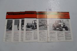 6x Case 94 Series tractor brochures.
