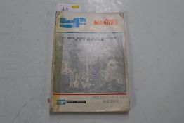 Manitou MB20C MB25C MB30C forklift parts catalogue.