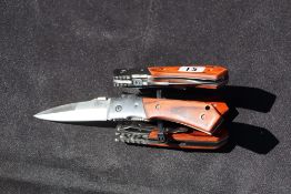 4x British folding pocket knife. This item can only be purchased by someone over the age of 18 and