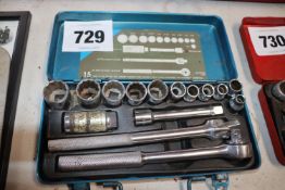 1/2in drive socket set. From a deceased estate.