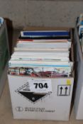 Box of manuals/ brochures.