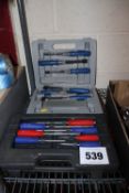 Screwdrivers and chisels. From a deceased estate.
