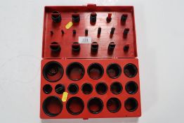 Quantity of O-rings. From a deceased estate.