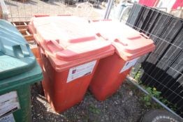 2x Wheelie bins. V