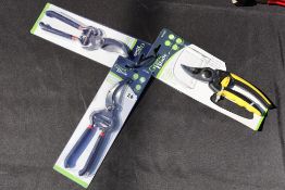 3x Pair secateurs. V