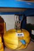 2x 27m continuous ratchet straps. V