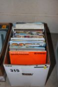 Box of manuals/ brochures.
