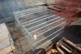 4x large wire bins.