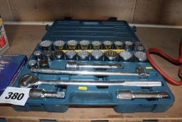 3/4in drive socket set. From a deceased estate.