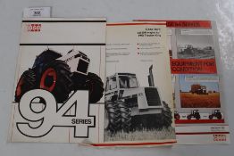 3x Case tractor brochures (94 Series x2 & 2670).