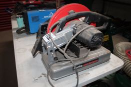 Clarke Metalworker chop saw and discs.