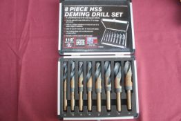 8 Pce Deming drill set. V