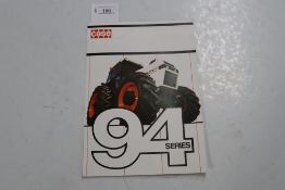Case 94 Series tractor brochure.