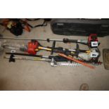 Various hedge cutters for spares or repair.