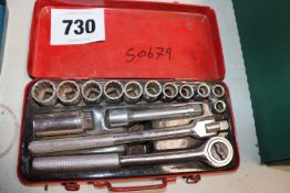 1/2in drive socket set. From a deceased estate.