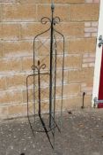 6ft Folding lattice garden spire. V