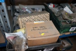 Crate of unused tractor spares. For sale due to re