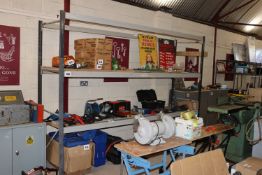Pallet racking/ heavy shelving.