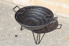 Heavy gauge firepit (550mm). V