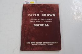 David Brown Cropmaster tractor repair manual.