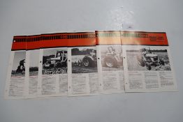 6x Case 90 Series tractor brochures.