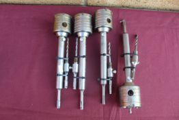4x 50mm core drill & extension. V