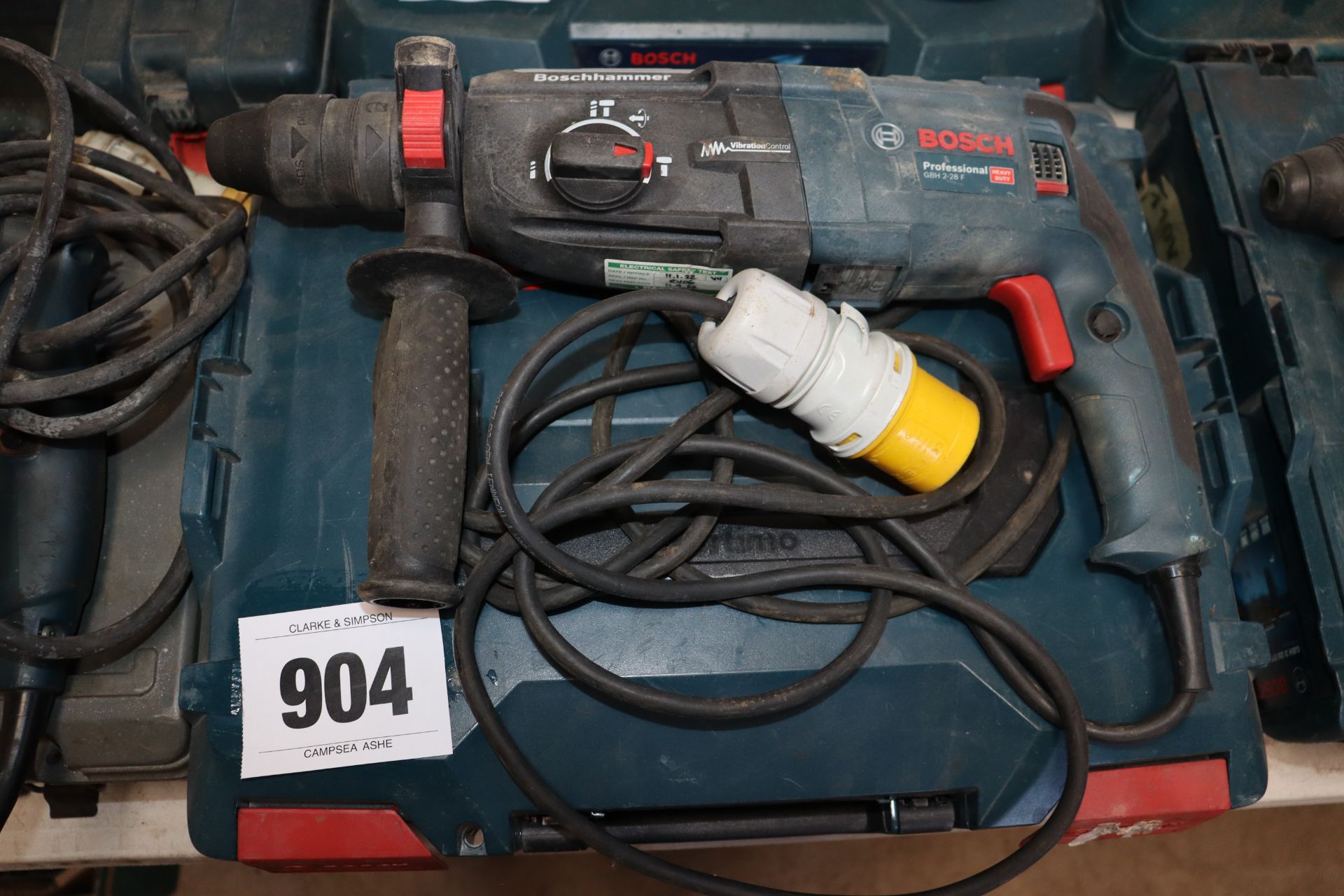 Bosch Professional 110v SDS hammer drill. V