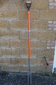 2 prong fencing fork. V