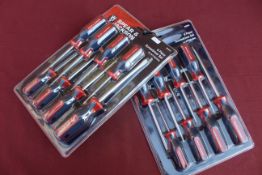 2x 8 Pce Spear & Jackson screwdrivers. V
