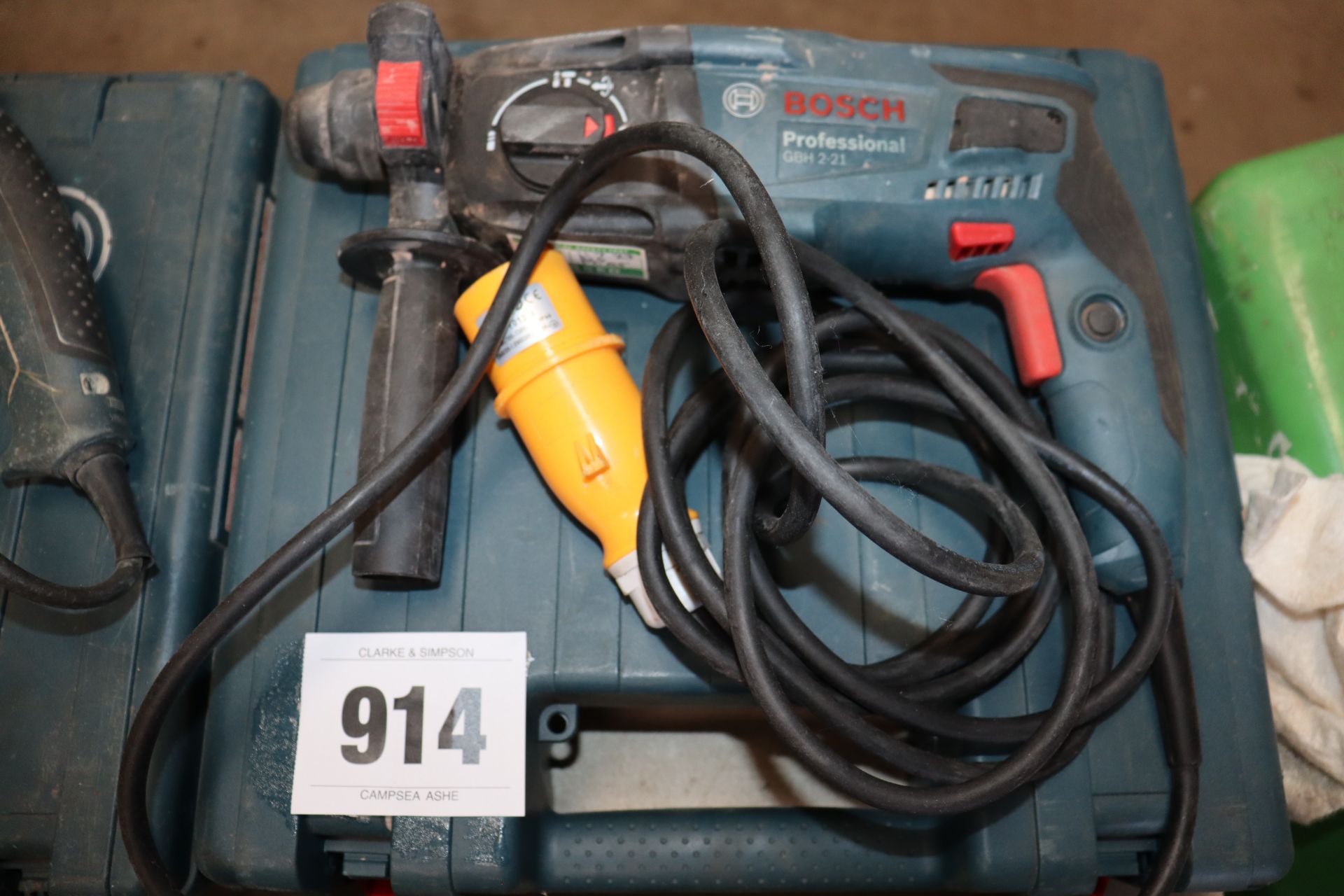 Bosch Professional 110v SDS hammer drill. V