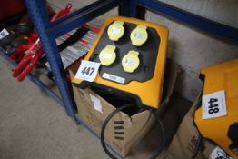Site Defender 110v linkable light base. V