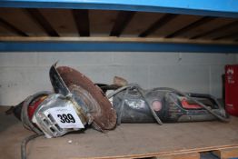 2x 9in grinders for spares/ repair.