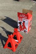 6T Axle stands. V