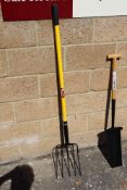 Manure fork. V