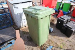 Wheelie bin.