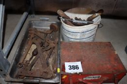 2x trays of tools. From a deceased estate.