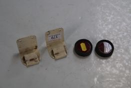 David Brown Selectamatic rear reflectors & brackets.