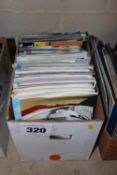Box of manuals/ brochures.
