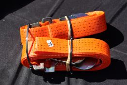 2x 5T towing web strap. V