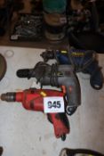 Various 240v drills.