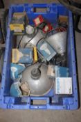 Various heat lamps.