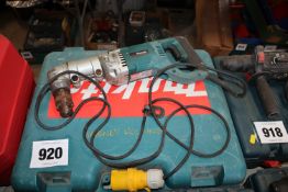 Makita 110v right angle drill. V