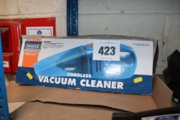Unused Draper Cordless vacuum cleaner. From sale d