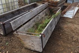 2x 9ft 5 hanging cattle mangers. For sale due to sale of cattle.