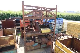 3x stillages and some parts bins. V